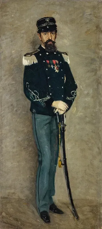 Portrait Of An Infantry Captain