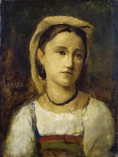 Portrait Of An Italian Girl