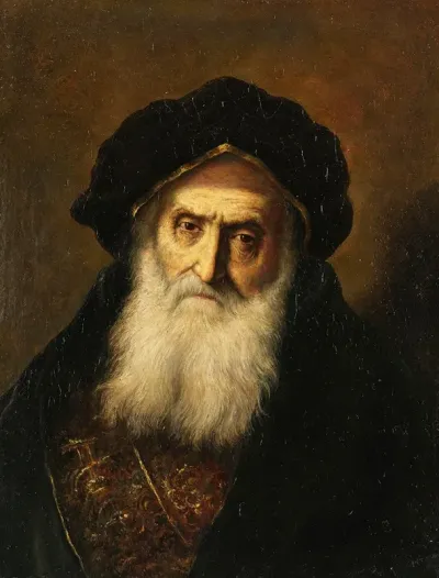 Portrait Of An Old Jew