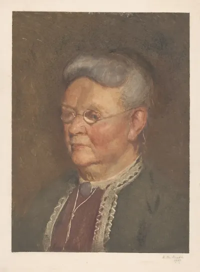 Portrait Of An Old Lady 5