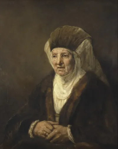 Portrait Of An Old Woman 6
