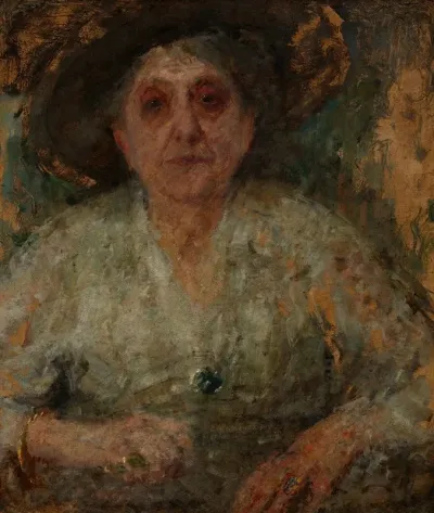 Portrait Of An Older Lady