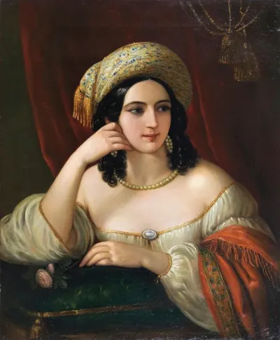Portrait Of An Oriental Woman 2