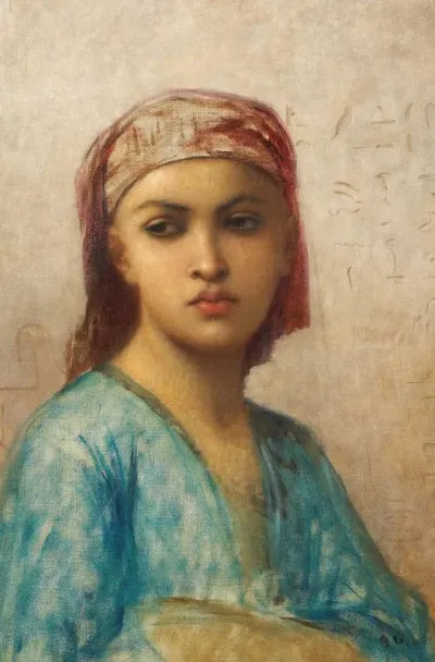 Portrait Of An Oriental Woman