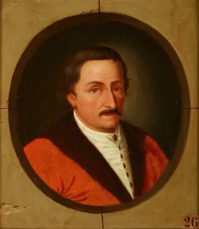 Portrait Of Andrzej Maksymilian Fredro Ca 1620 1678 Voivode Of Podolia