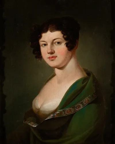 Portrait Of Aniela Nowicka Nee Poplawska