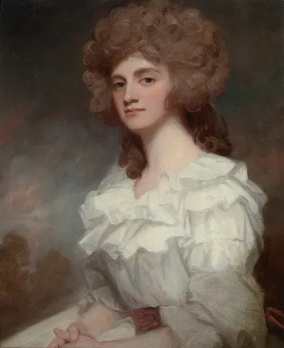 Portrait Of Ann Morley Born Barlow C 1741 1787