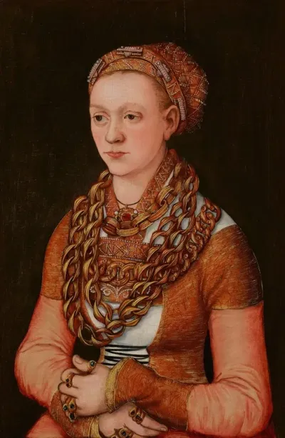 Portrait Of Anna Buchner Nee Lindacker