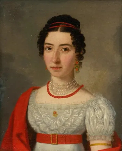 Portrait Of Anna Okolicsanyi
