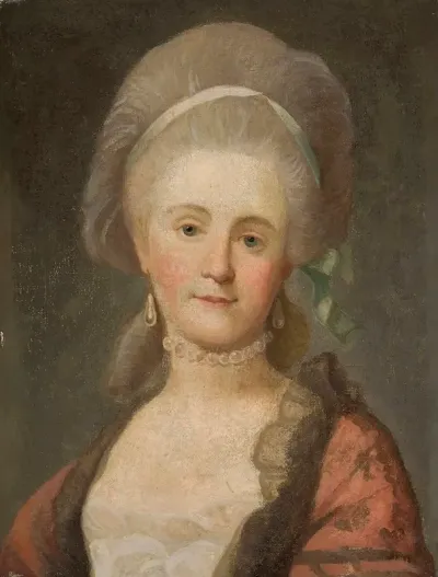 Portrait Of Anna Szaniawska Nee Scypion 1795