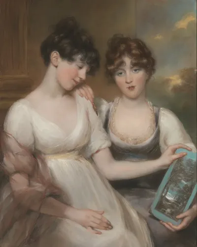 Portrait Of Anne And Maria Russell