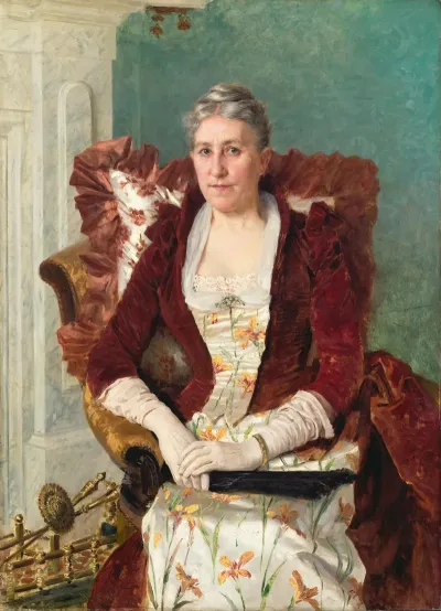 Portrait Of Anne Hepburn