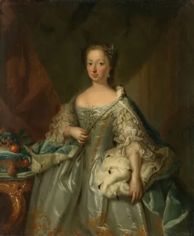 Portrait Of Anne Of Hanover Princess Royal And Princess Of Orange Consort Of Prince William Iv