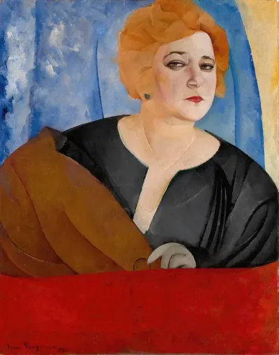 Portrait Of Anne Sergeevna Sergeeva