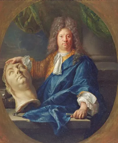 Portrait Of Antoine Coysevox