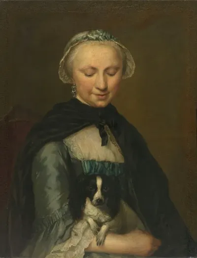 Portrait Of Antoinette Metayer Oldest Sister Of Louis Metayer