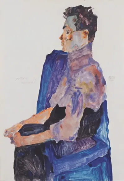 Portrait Of Anton Peschka