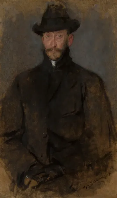 Portrait Of Antoni Kamienski 1860 1861 1933 Painter