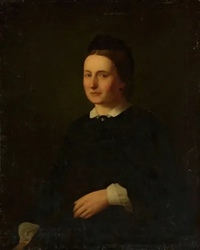 Portrait Of Antonina Balutowska Nee Massalska
