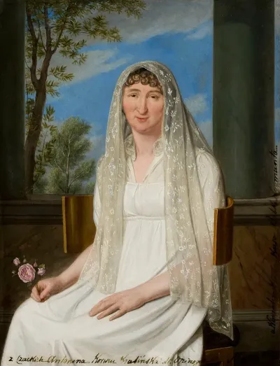 Portrait Of Antonina Krasinska Nee Czacka