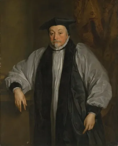 Portrait Of Archbishop William Laud 1573 1645