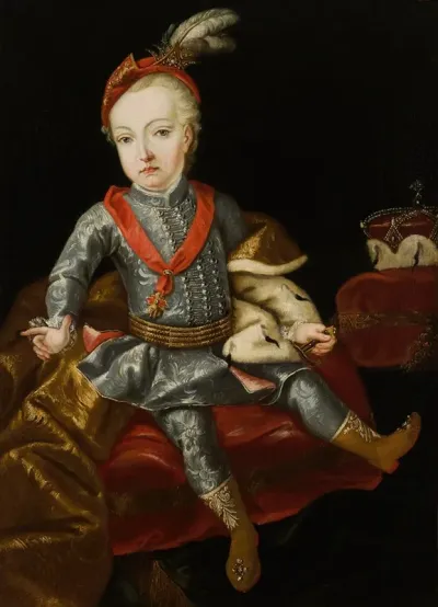 Portrait Of Archduke Joseph Of Habsburg 1741 1790 Later Emperor Joseph Ii