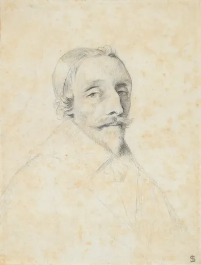 Portrait Of Armand Jean Du Plessis Duke And Cardinal De Richelieu
