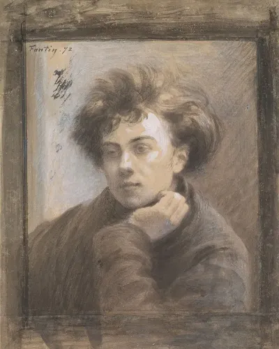 Portrait Of Arthur Rimbaud 1854 1891