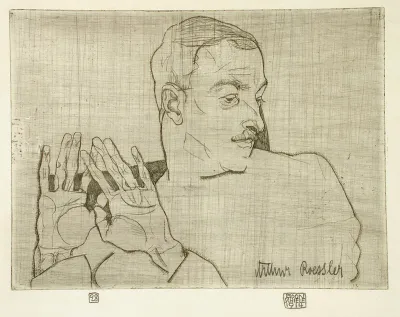 Portrait Of Arthur Roessler 2