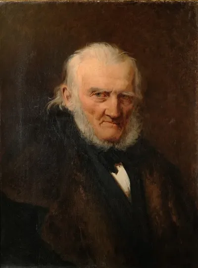 Portrait Of Artist August Hagen