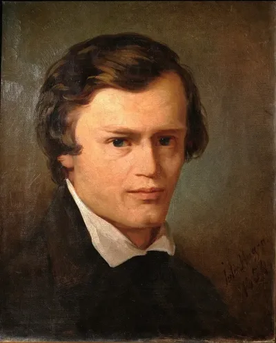 Portrait Of Artist Hermann Hartmann