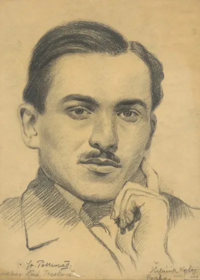 Portrait Of Artist Ladislav Treskon