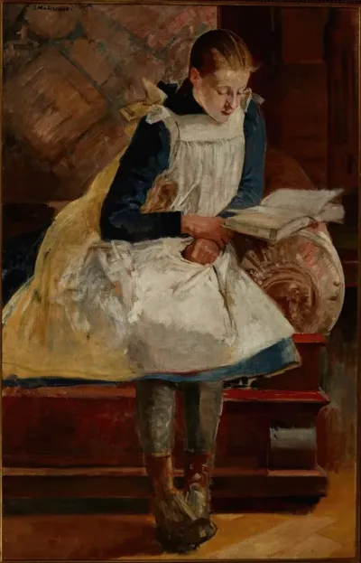 Portrait Of Artists Daughter Julia