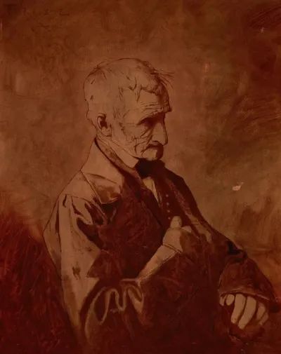 Portrait Of Artists Father