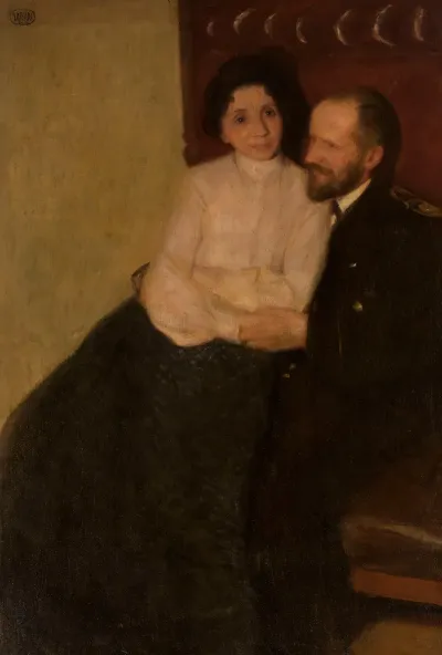 Portrait Of Artists Sister And Her Husband