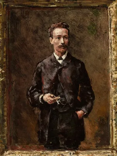 Portrait Of Artur Gruszecki Sketch