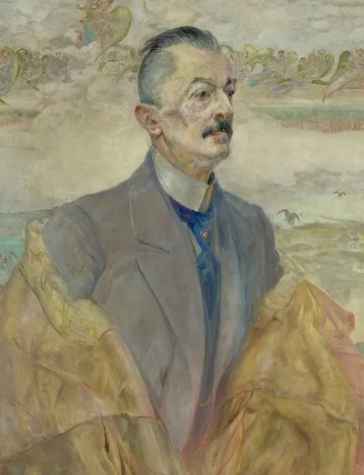 Portrait Of August Sokolowski Historian