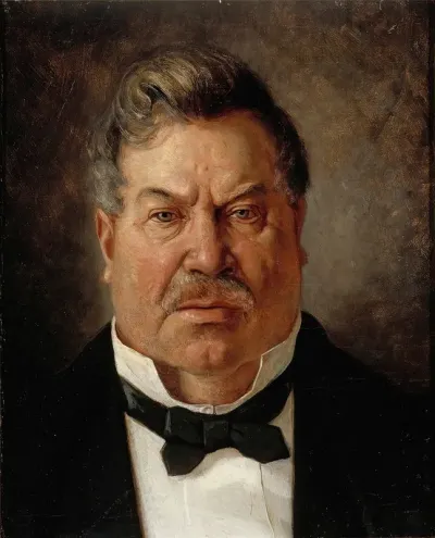Portrait Of August Streng