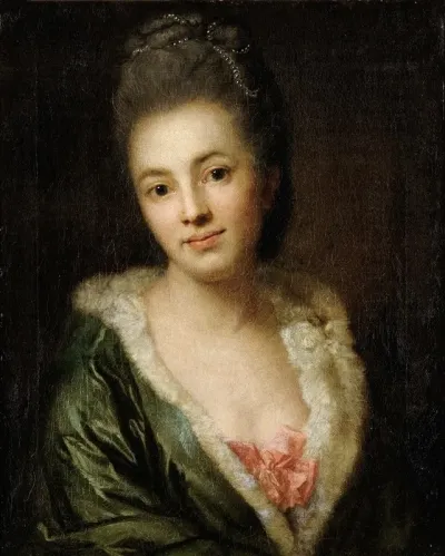 Portrait Of Auguste Sulzer The Artists Wife