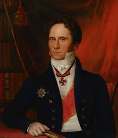 Portrait Of Baron Carl Johan Walleen