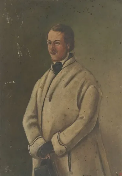 Portrait Of Baron Philipp Von Fahnenberg