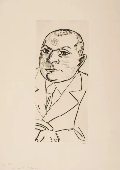 Portrait Of Baron Simolin I Small Version