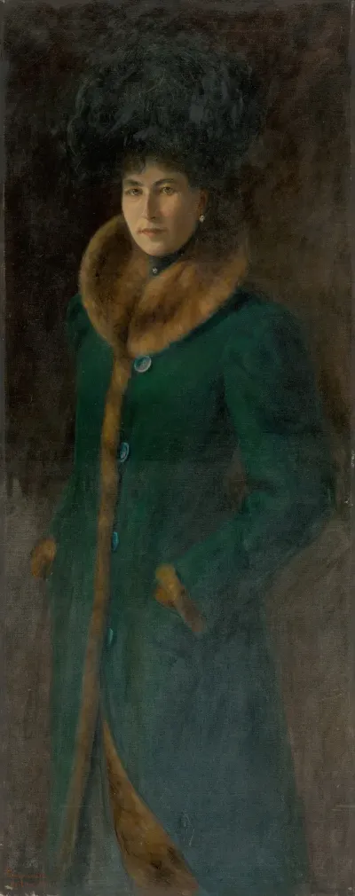 Portrait Of Baroness Fleshova