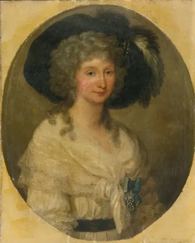 Portrait Of Baroness Von Bauer