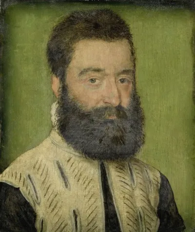 Portrait Of Barthelemy Aneau Head Of The College De La Trinite In Lyon