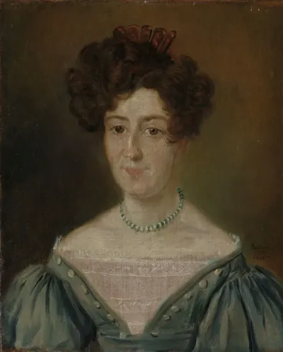Portrait Of Benedicte Dorthea Thaulow