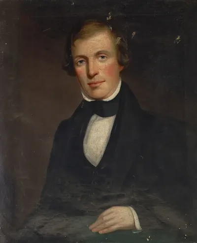 Portrait Of Benjamin Conklin