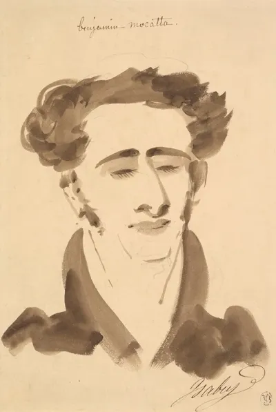 Portrait Of Benjamin Mocatta 1802 1865