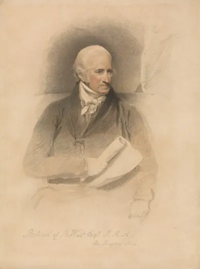 Portrait Of Benjamin West P R A