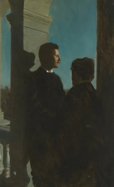 Portrait Of Bernhard And Emil Osterman